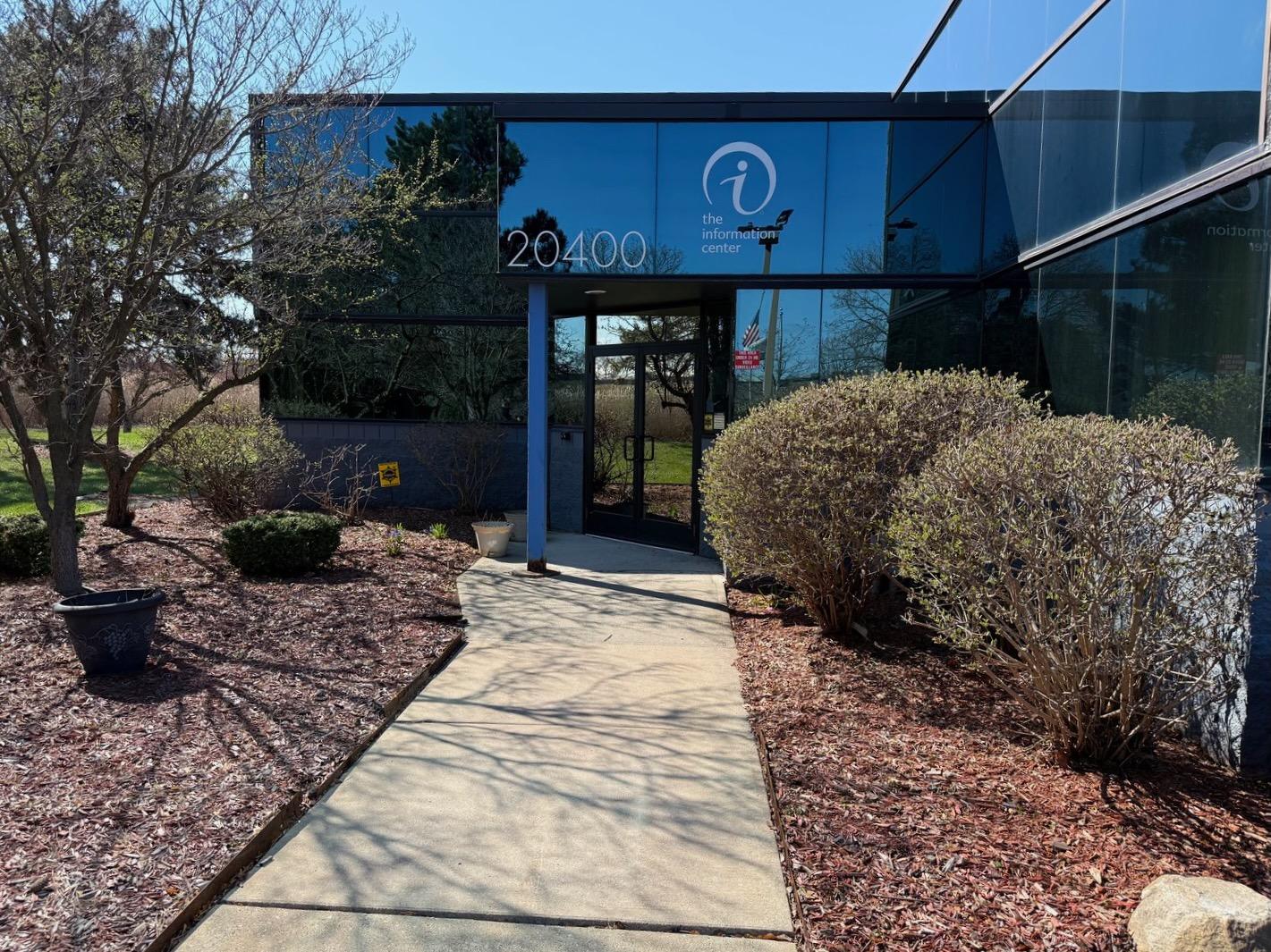 Front of The Information Center's Building