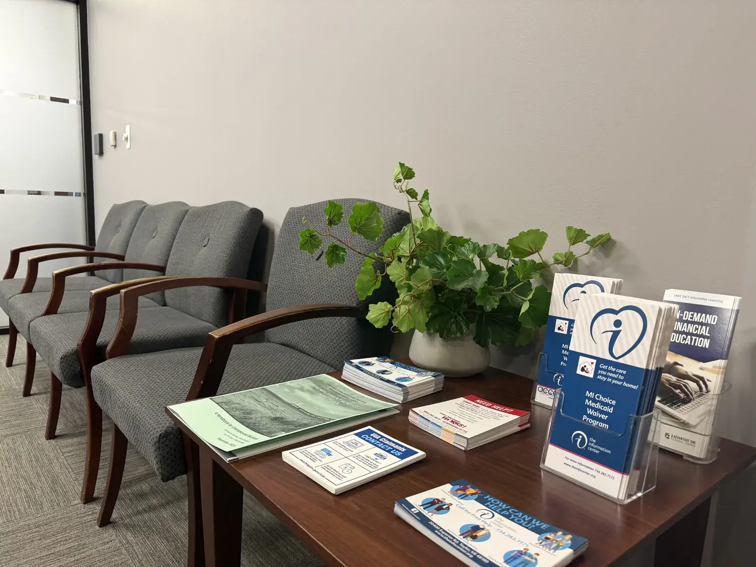 waiting area